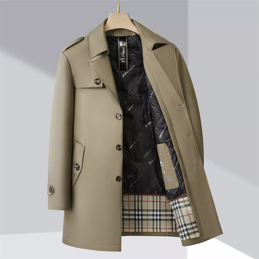 burberry trench coat veste manches longues pour homme s_127225b:Burberry veste cuir homme3